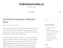 Tablet Screenshot of galerienovasin.cz